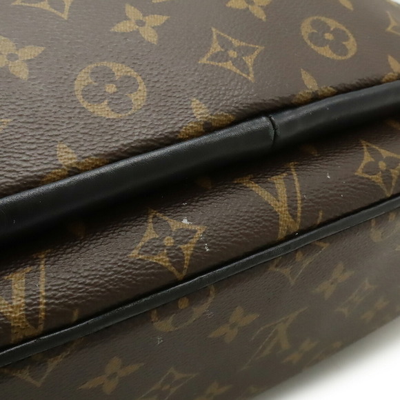 LOUIS VUITTON Authentic Black Monogram Backpack main image 8